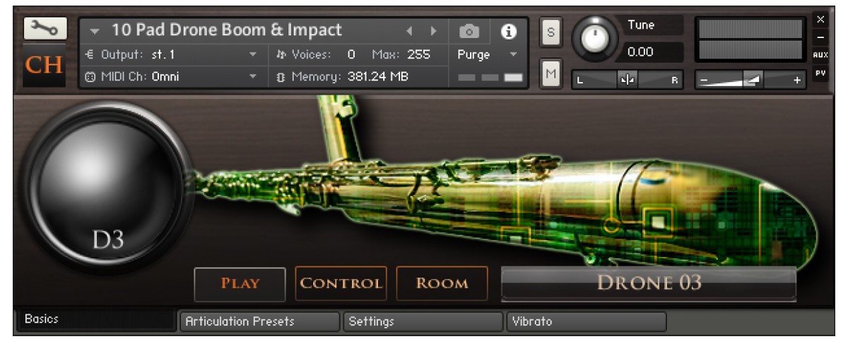 Pads and Drones GUI