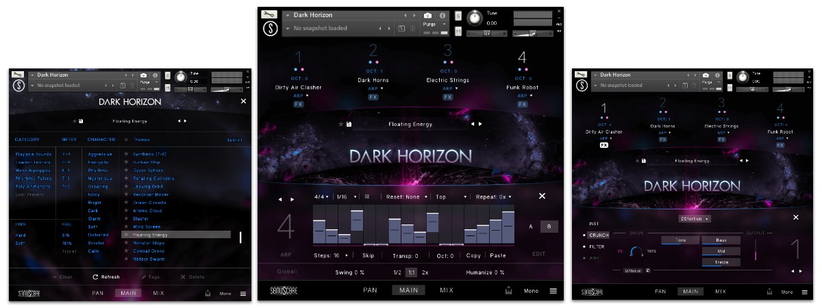 Dark Horizon GUI Art Banner 2
