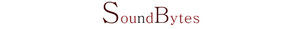 Soundbytes Music Magazine Logo Banner