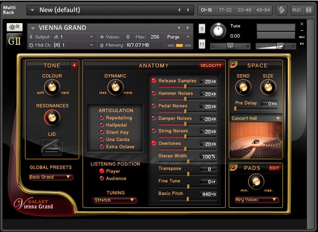 GalaxyIIIPianos GUI