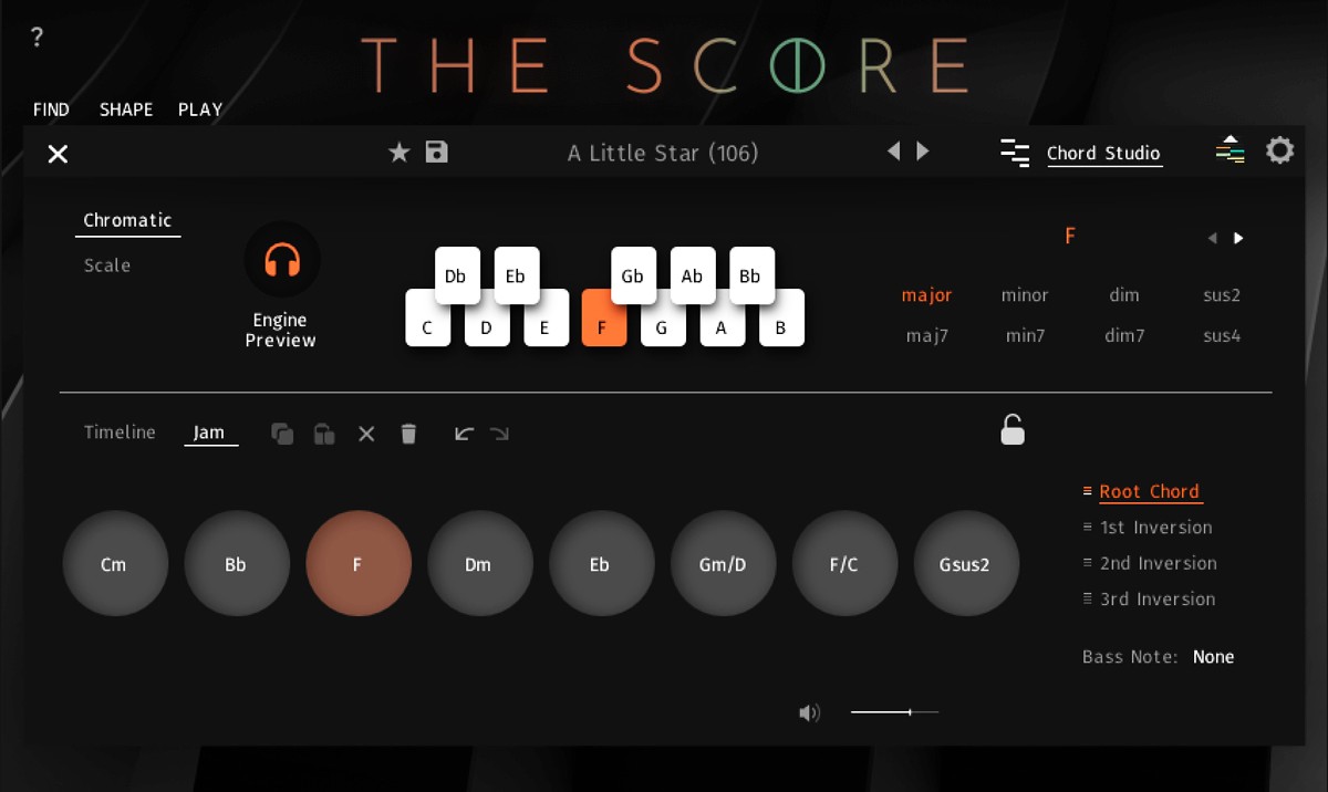The Score Chord Studio GUI