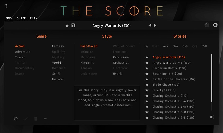 The Score Find GUI