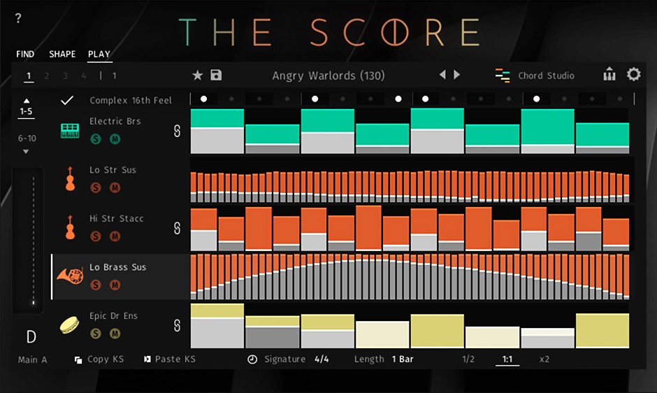 The Score Play GUI