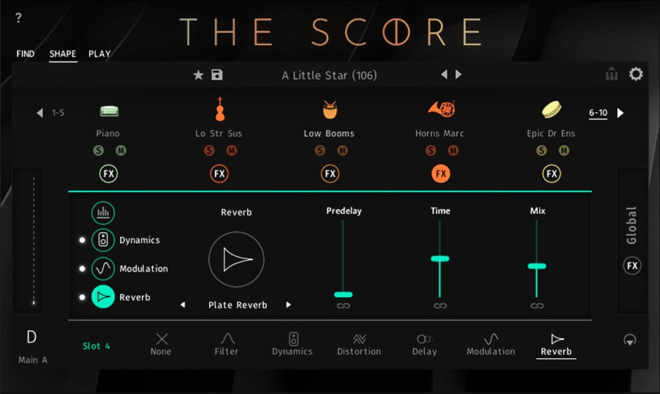 The Score Shape GUI