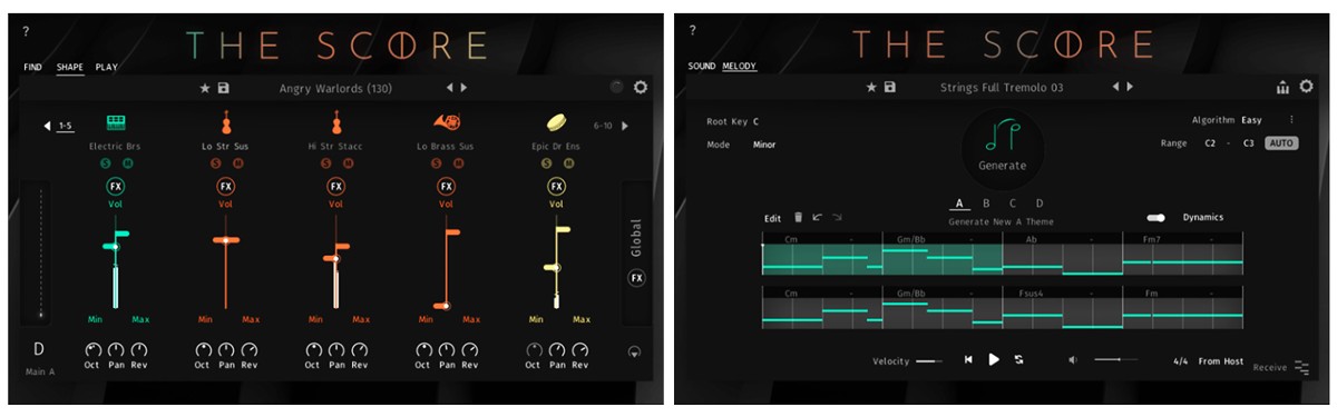 The Score Ensemble and Lead GUI