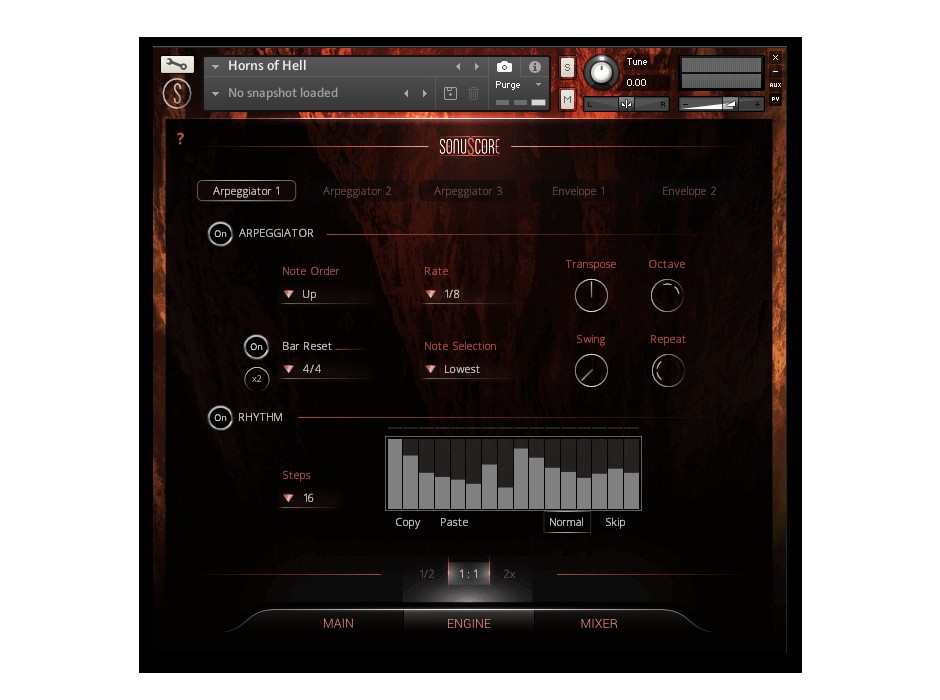 Horns Of Hell GUI Engine