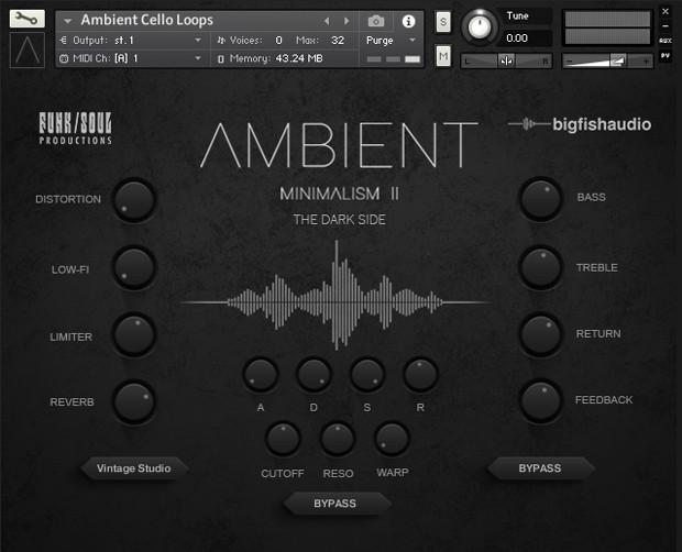 Ambient Minimalsim GUI