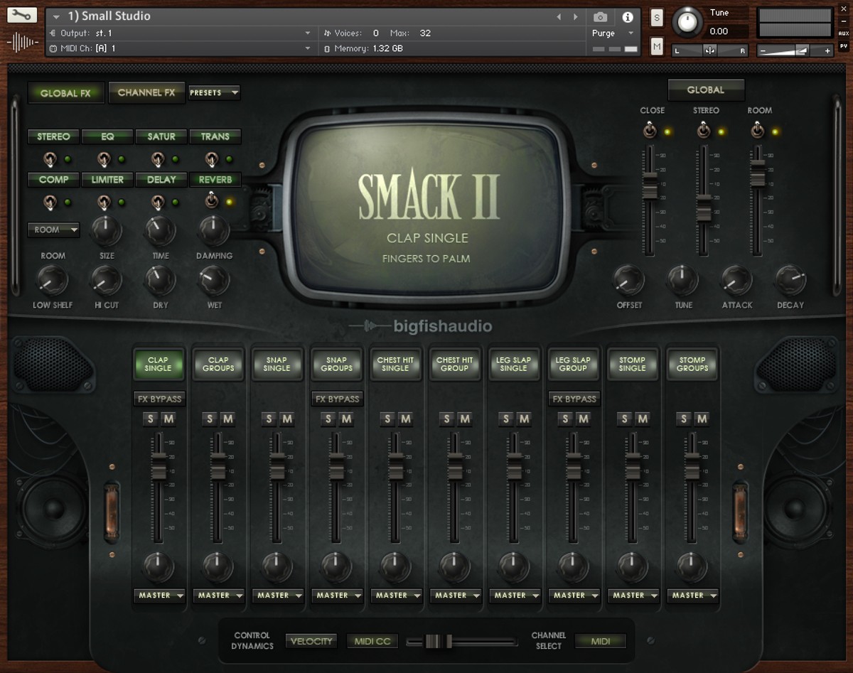 Smack 2 GUI Screen 1