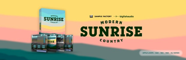 Sunrise Modern Country Header