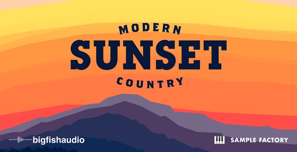 Sunset Modern Country Header