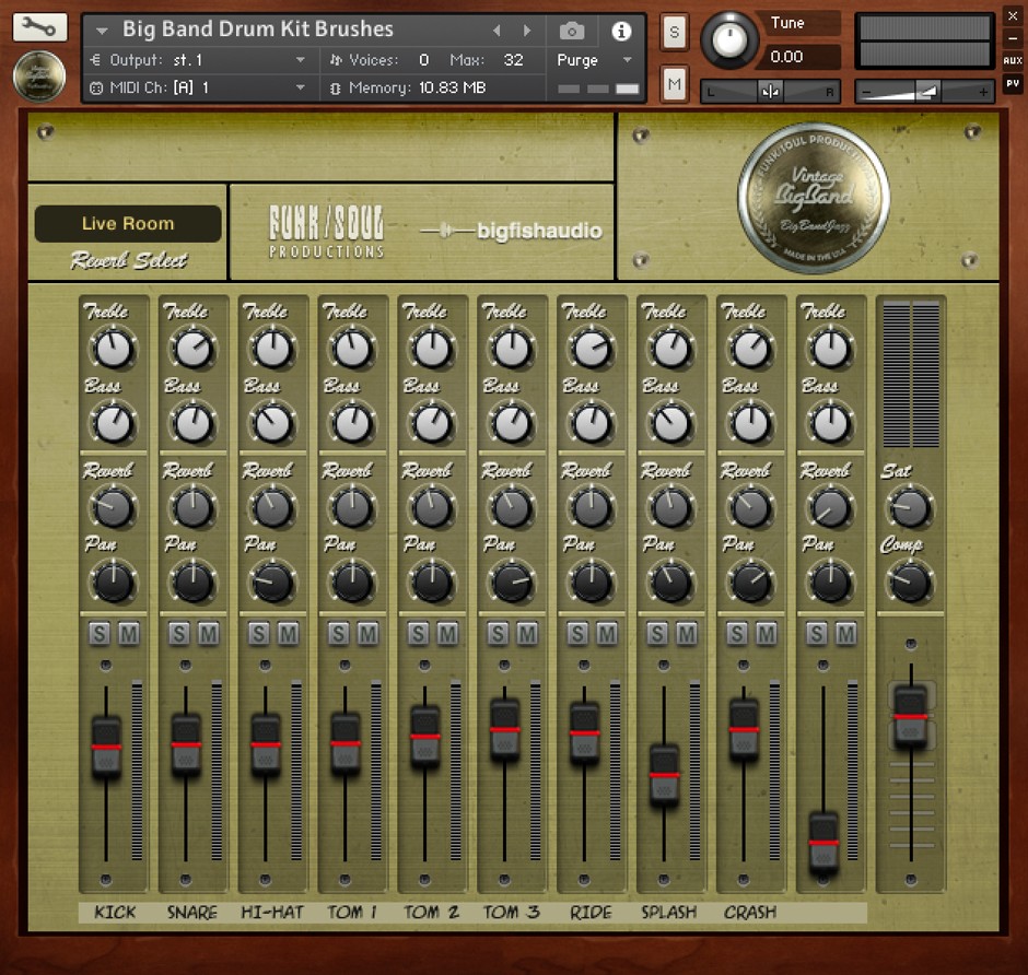 Vintage Big Band GUI 2