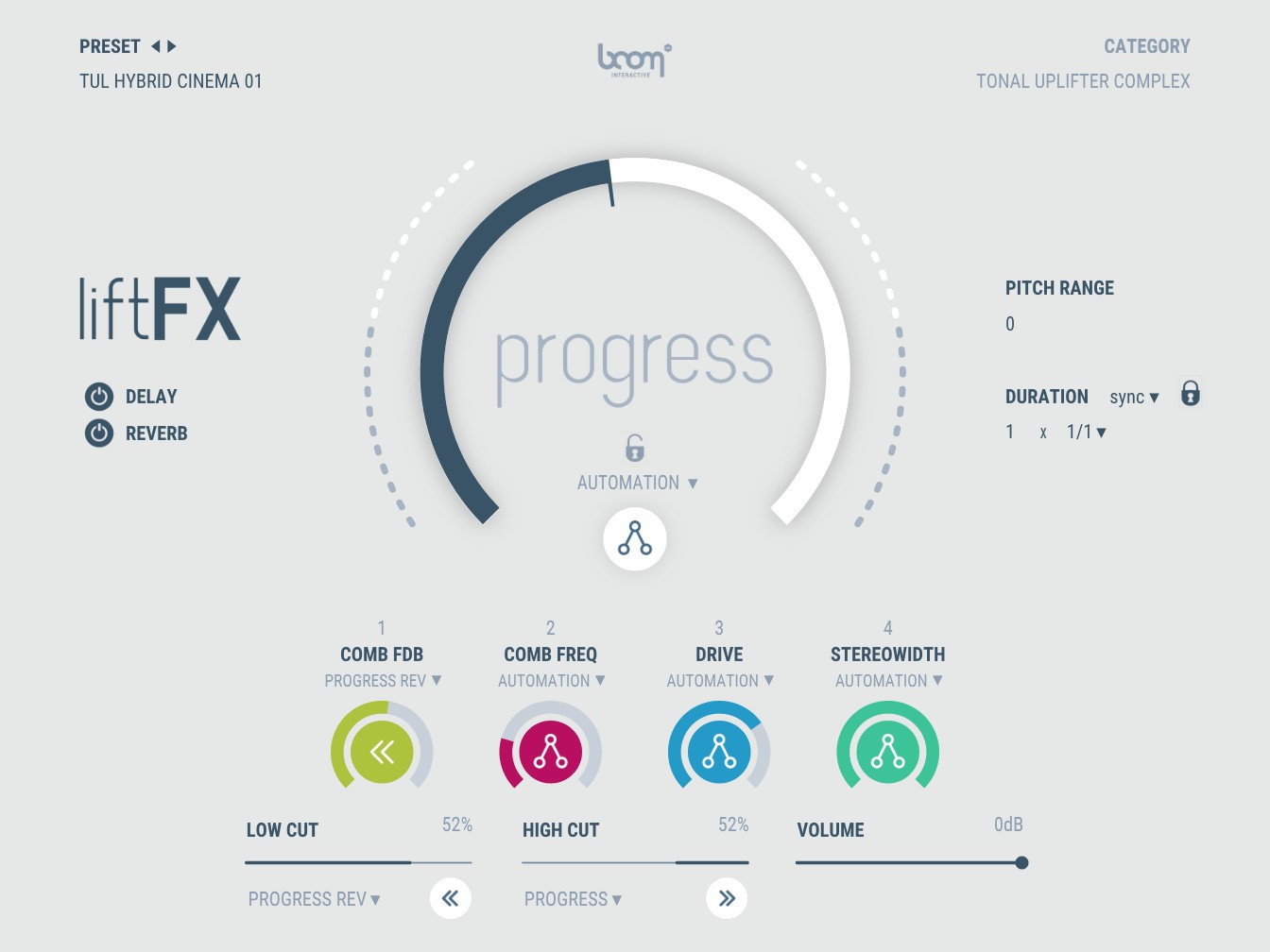 liftFX Interface