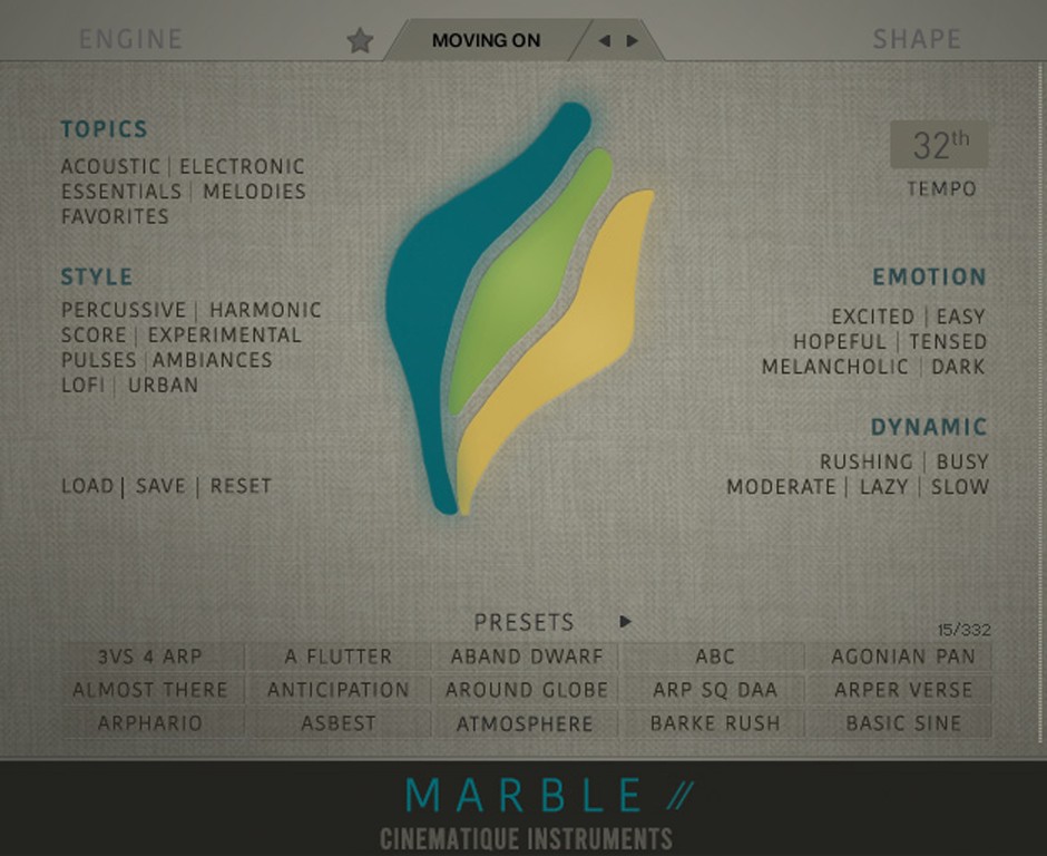 Marble 2 GUI Screen