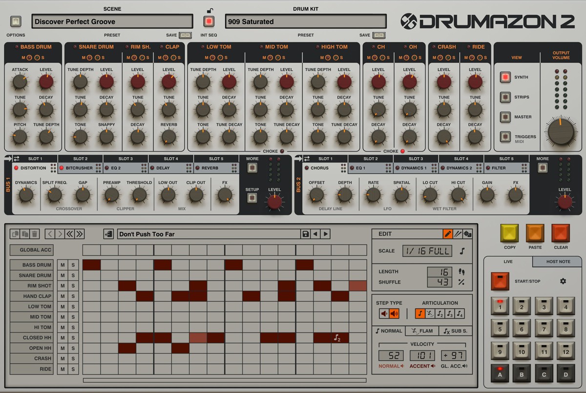 Drumazon 2 GUI