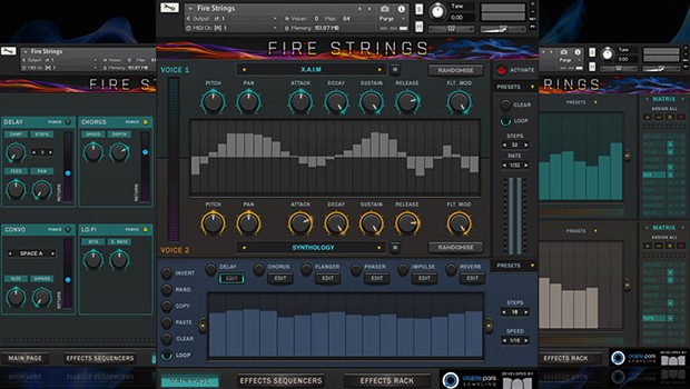 Fire Strings GUI 