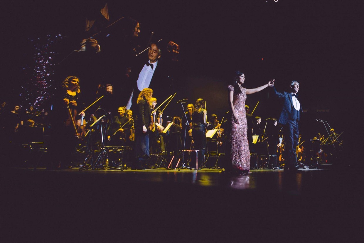 Larisa Martinez & Andrea Bocelli