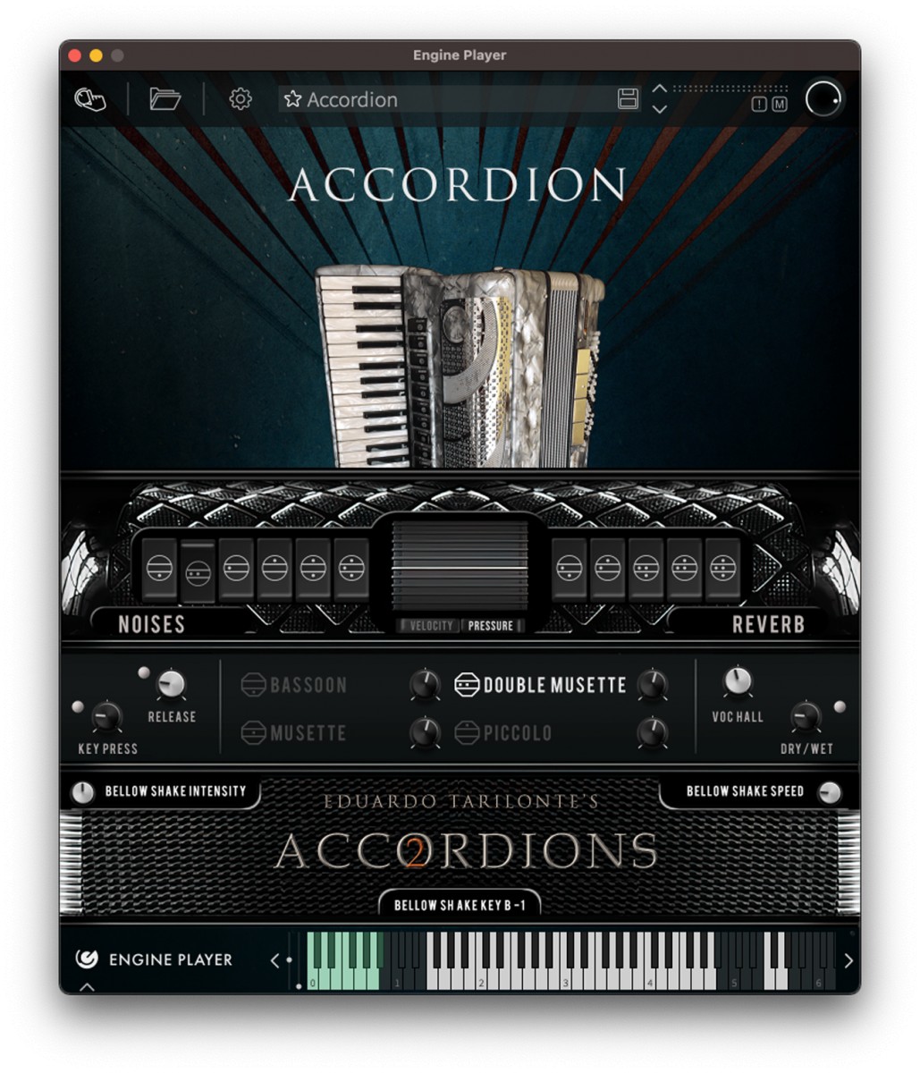 Accordions GUI