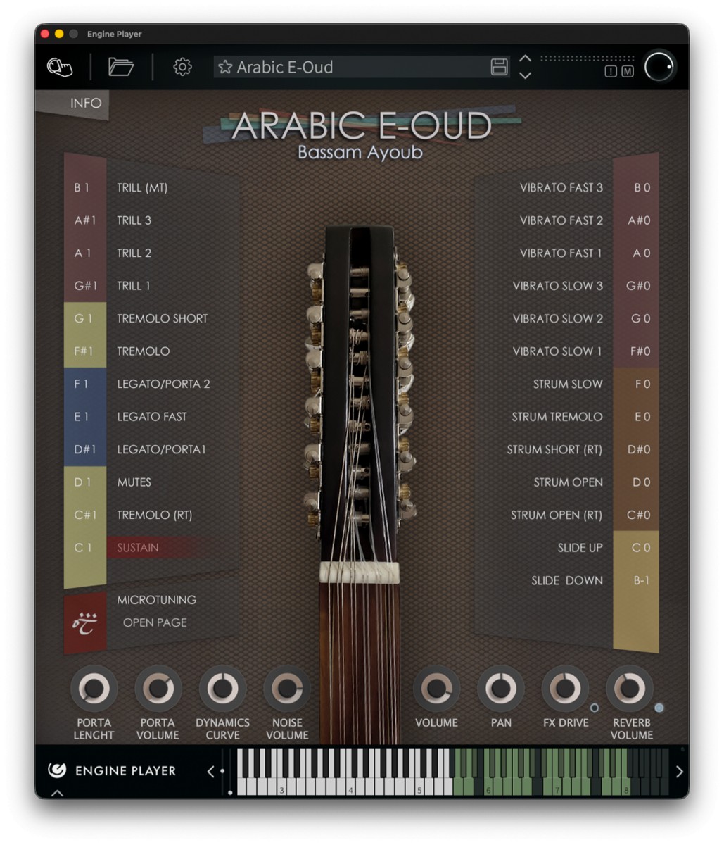 E-Oud Main GUI
