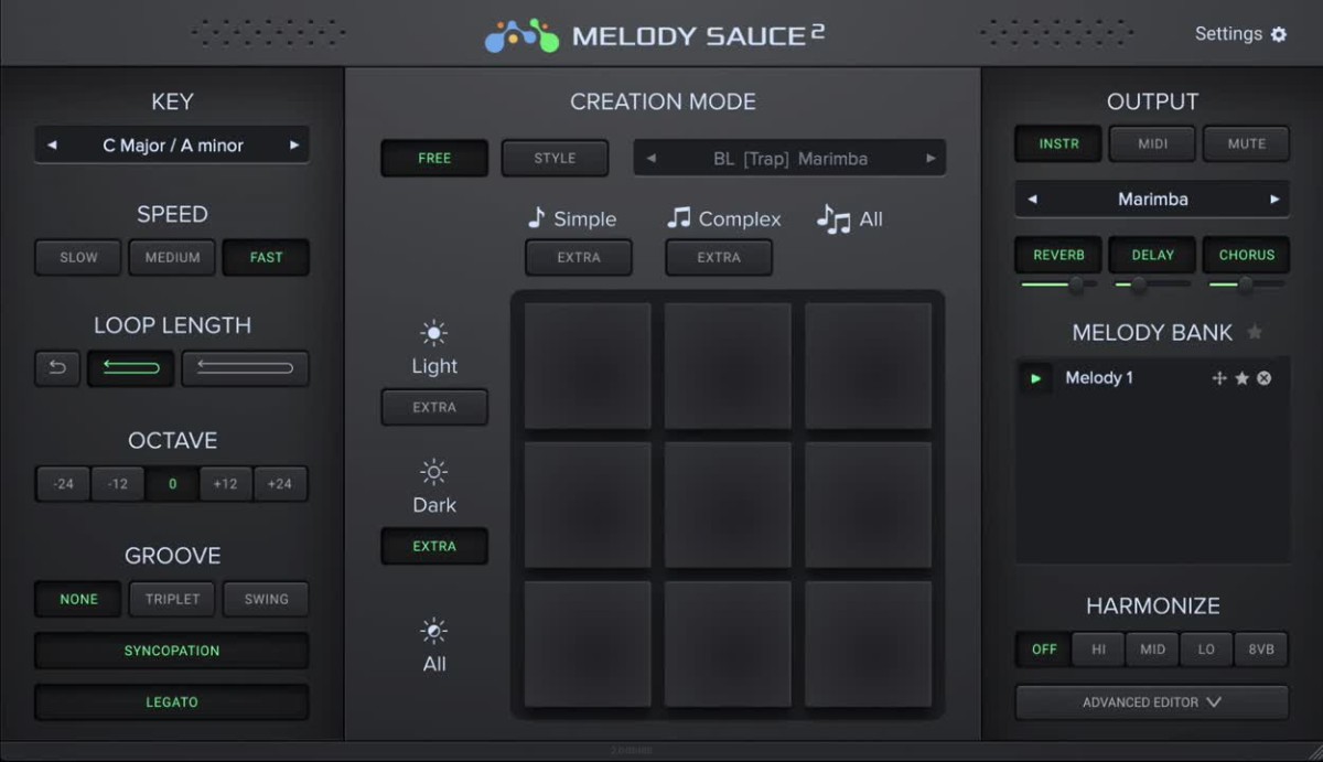 Melodysauce 2 Gui