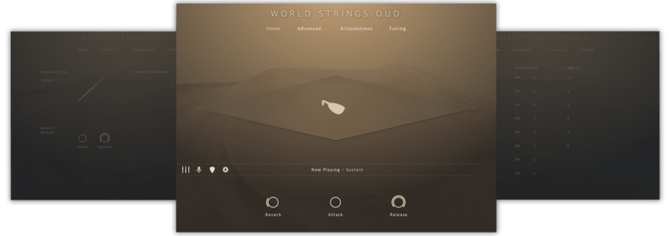 World Strings Oud GUI