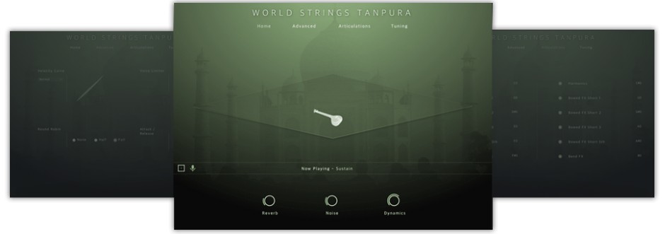 World Strings Tanpura GUI