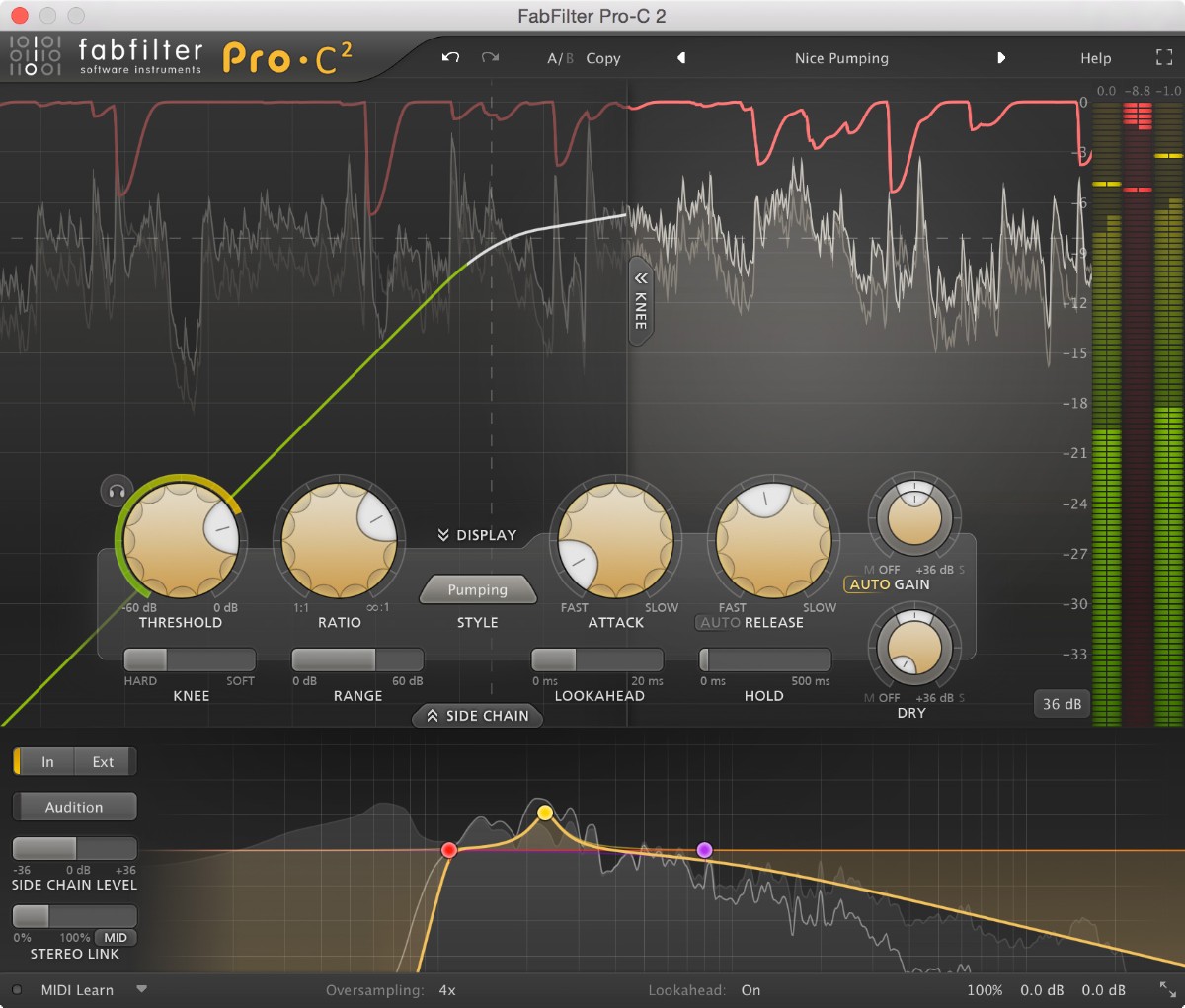 Pro-C 2 GUI Screen