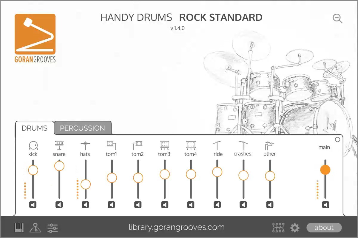 Rock Standard Gui