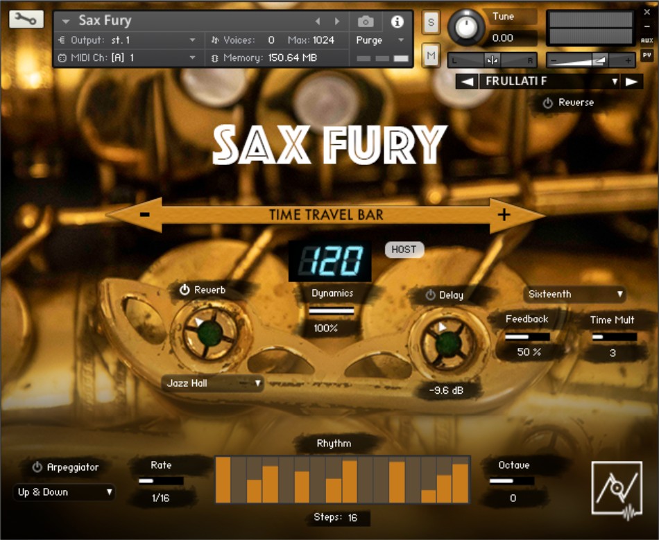 Sax Fury Gui