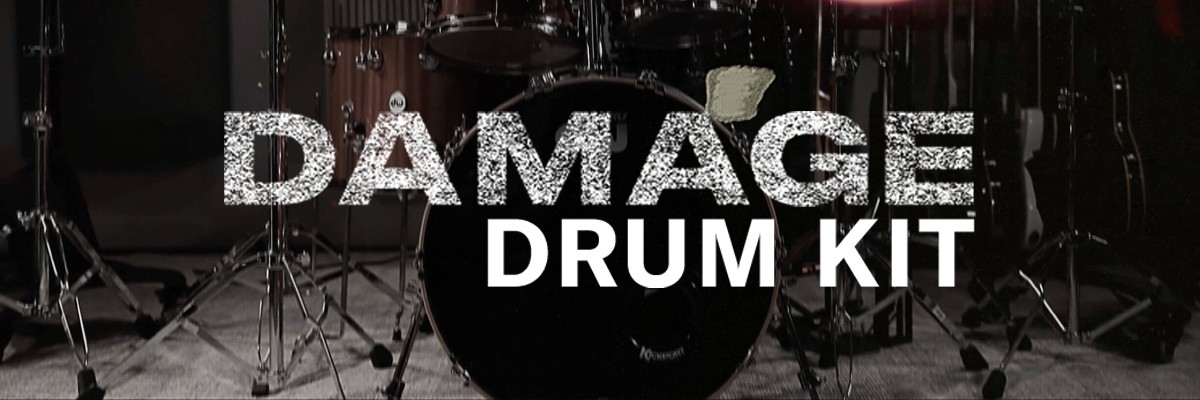 Damage Drum Kit Header