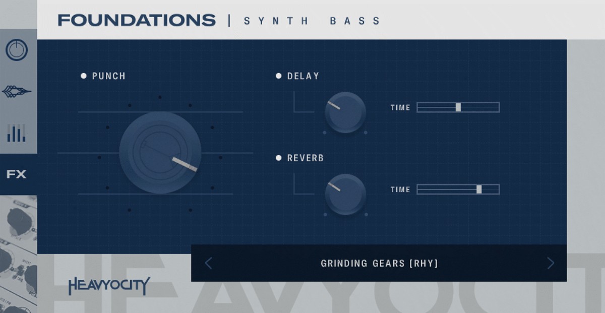 Foundations Synth Bass GUI