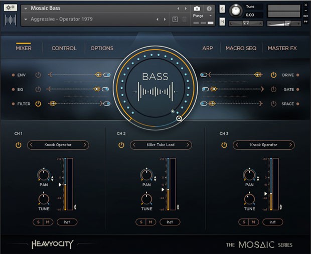 Mosaic Bass GUI