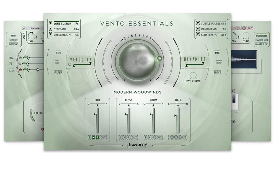 VENTO Essential GUI Screen