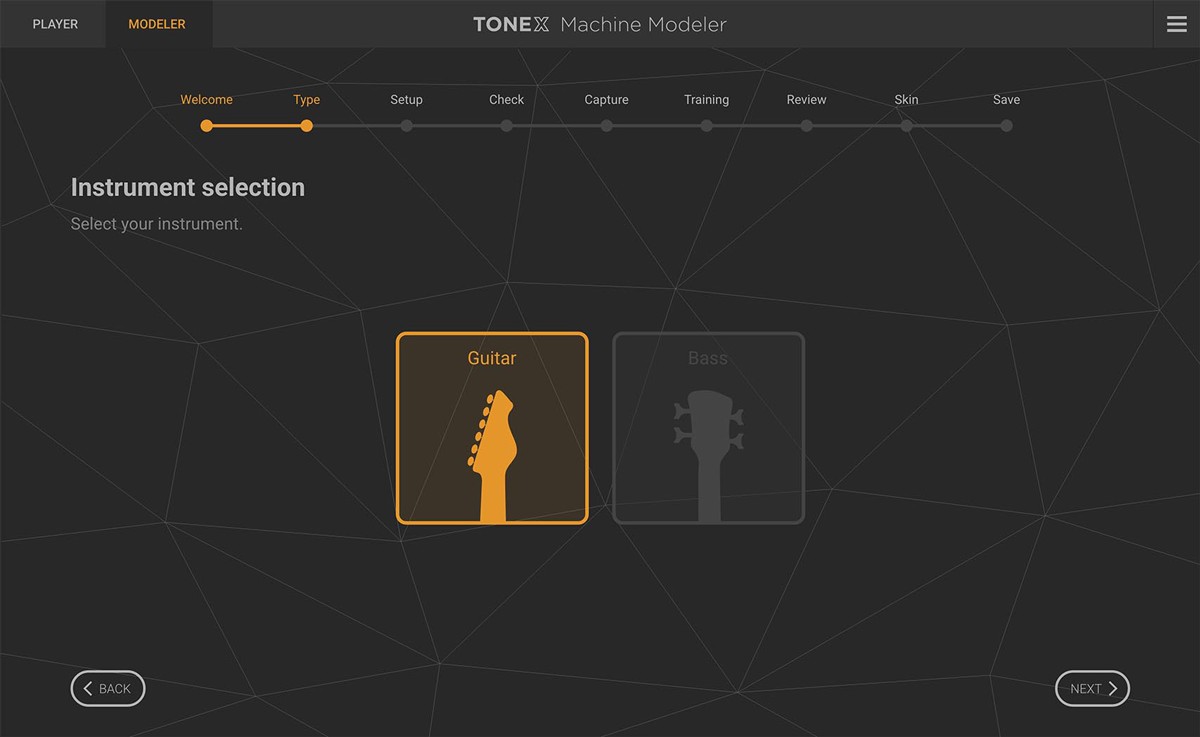 TONEX Modeler GUI