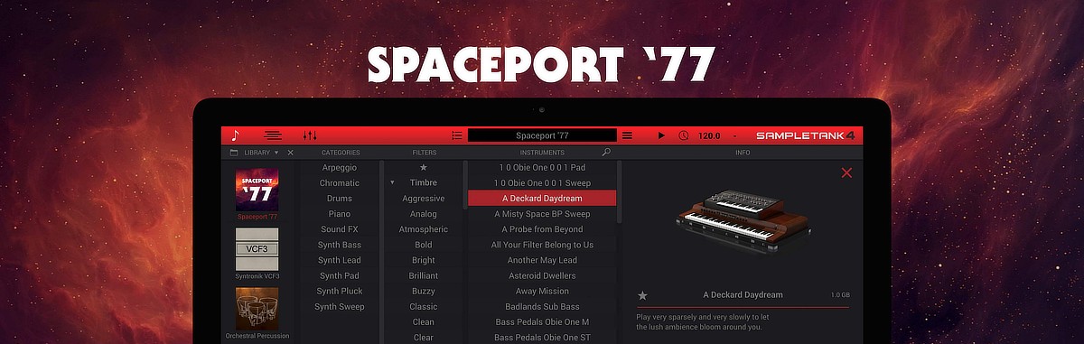 Spaceport 77 Banner