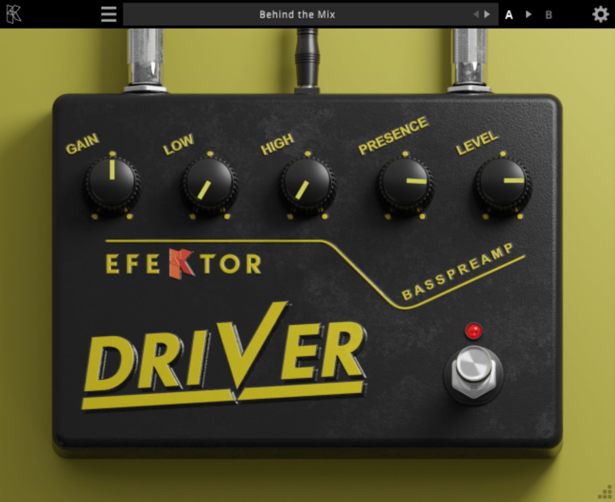 Kuassa Efektor Driver Gui