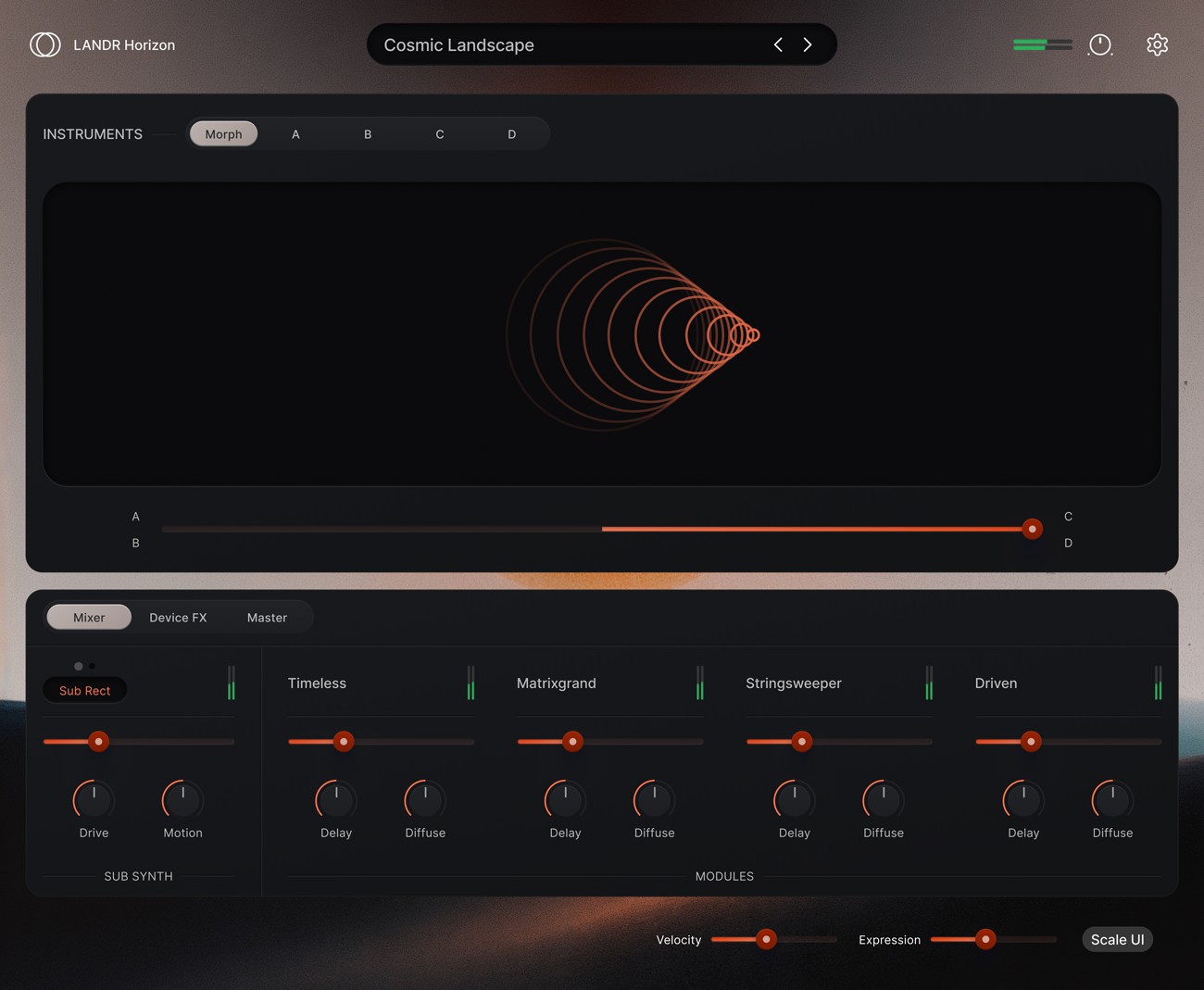 Horizon GUI