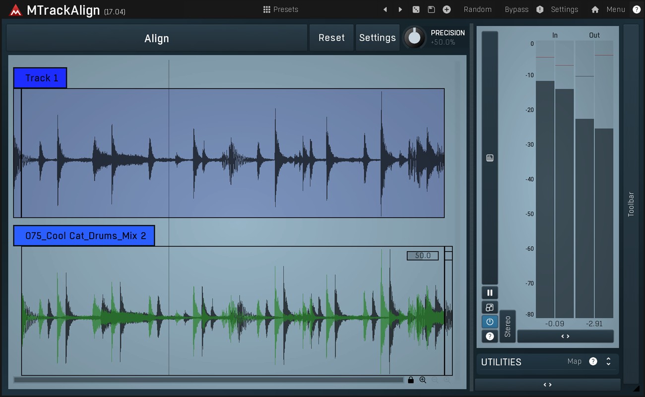 MTrackAlign GUI