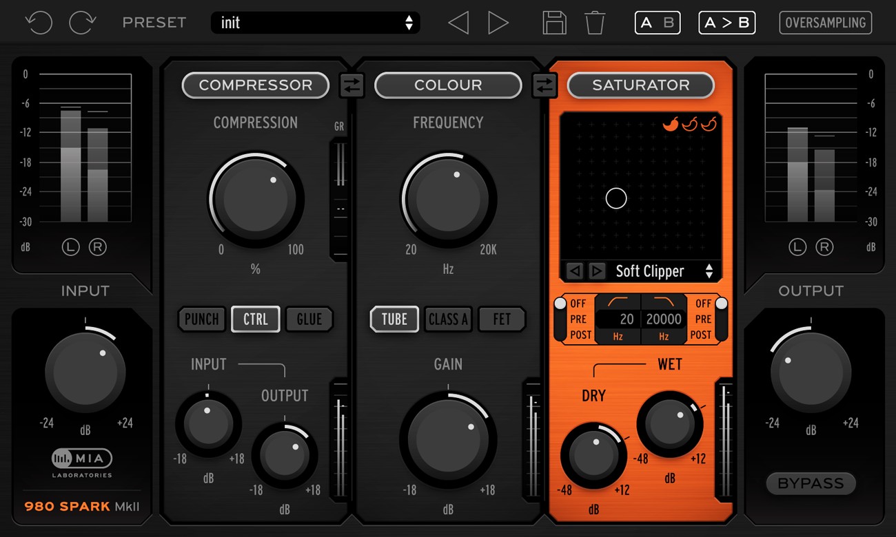 980 Spark MK II GUI