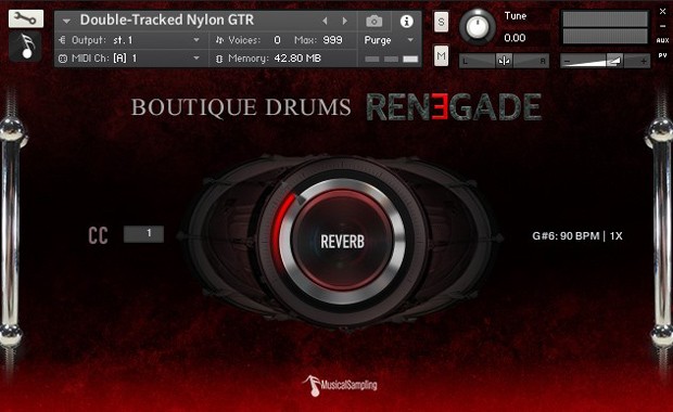 Renegade Drums GUI 1