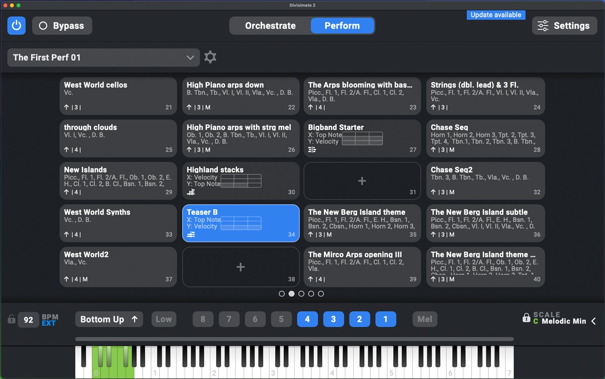Divisimate 2 Perform Page 