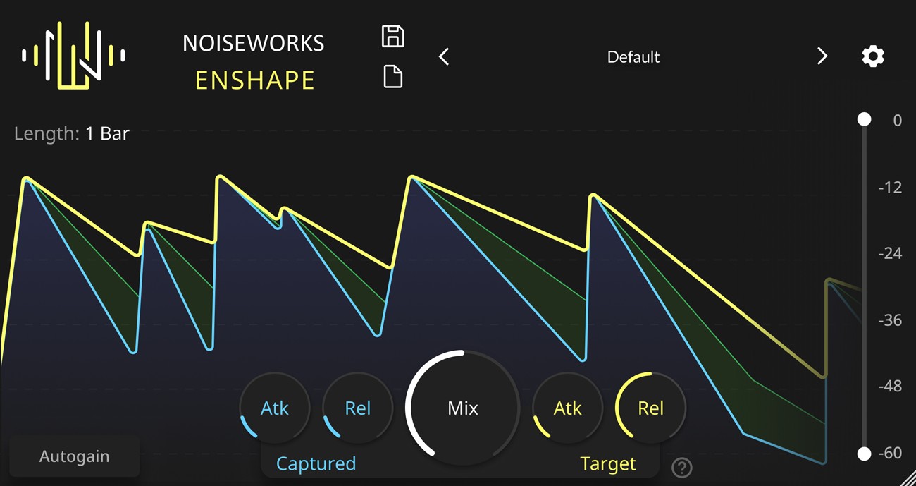 Enshape GUI Screen