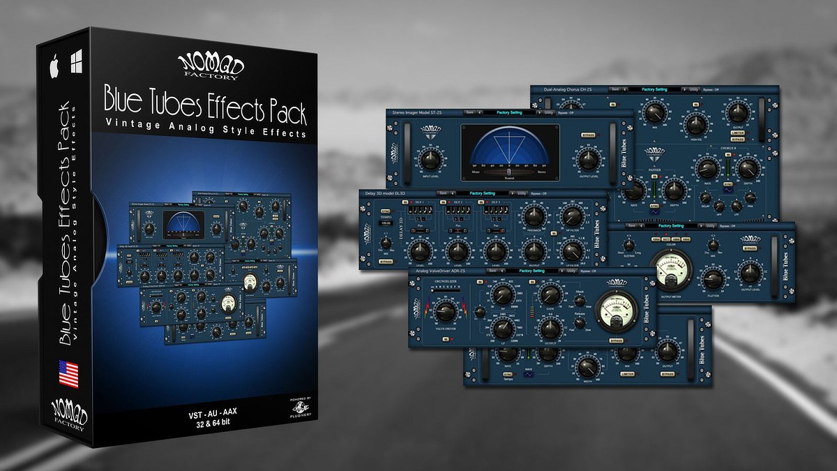 Blue Tubes Effects Pack Banner
