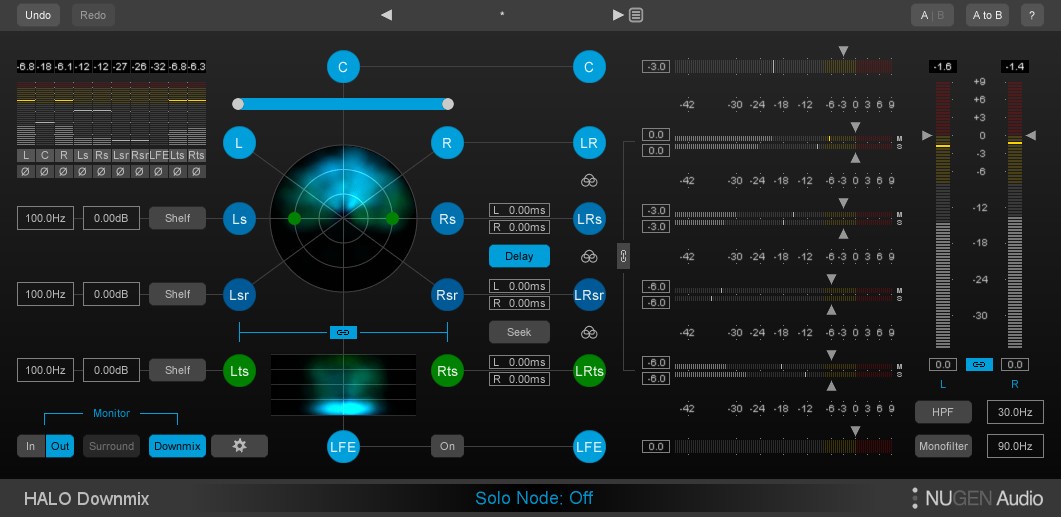 HaloDownmix GUI