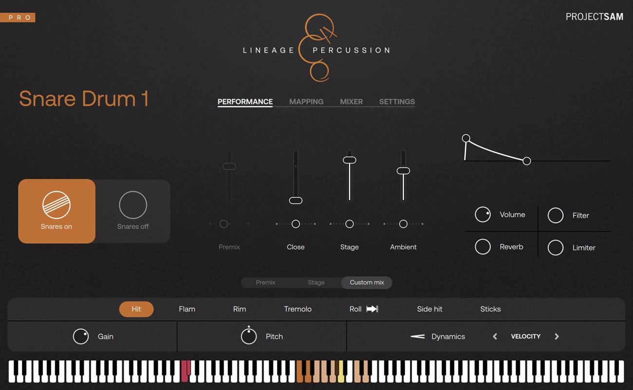 Lineage Percussion GUI 2