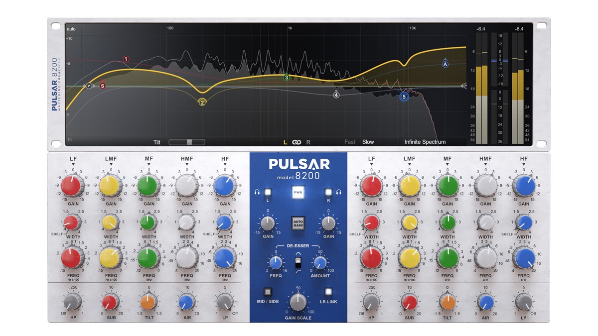 Pulsar 8200 Main GUI Screen