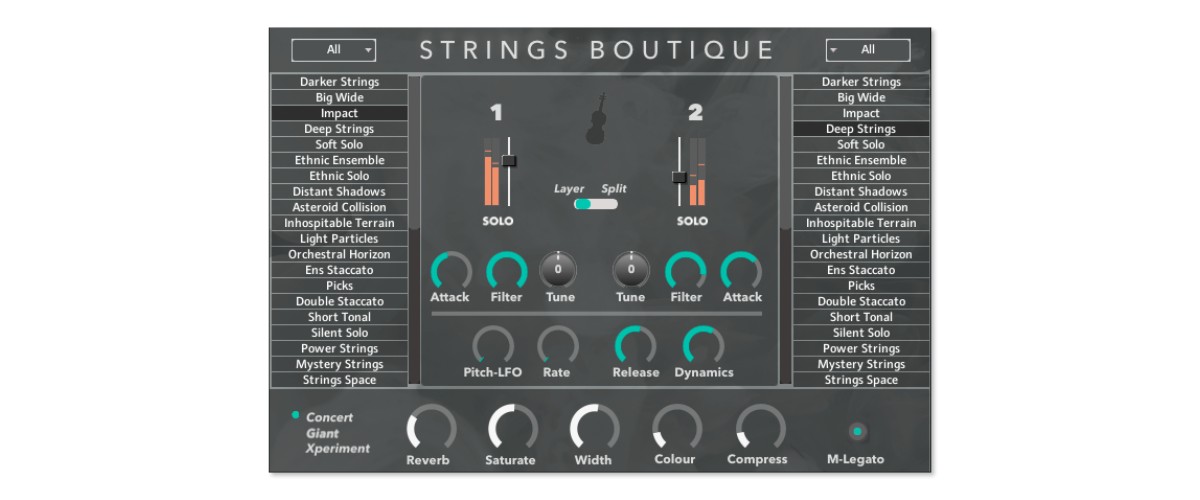 Strings Boutique 2 GUI