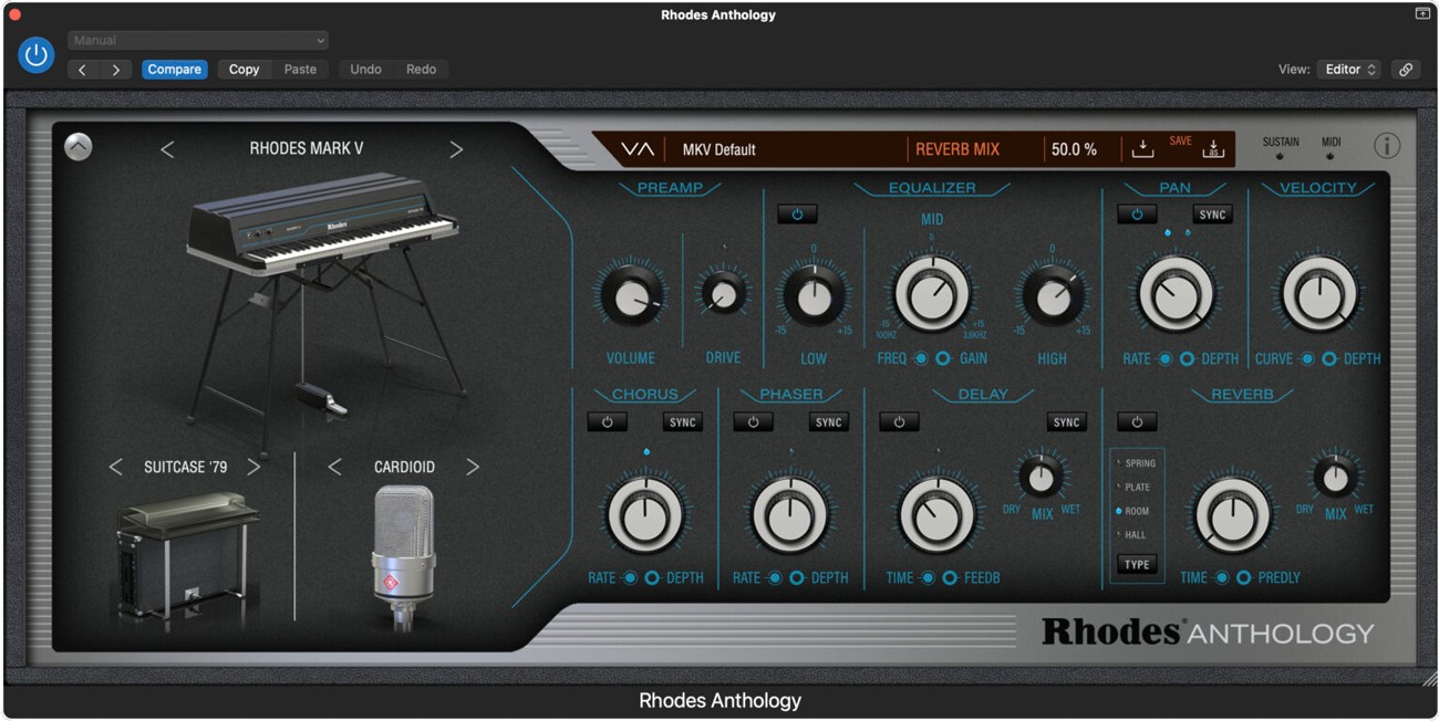Rhodes Mark V GUI