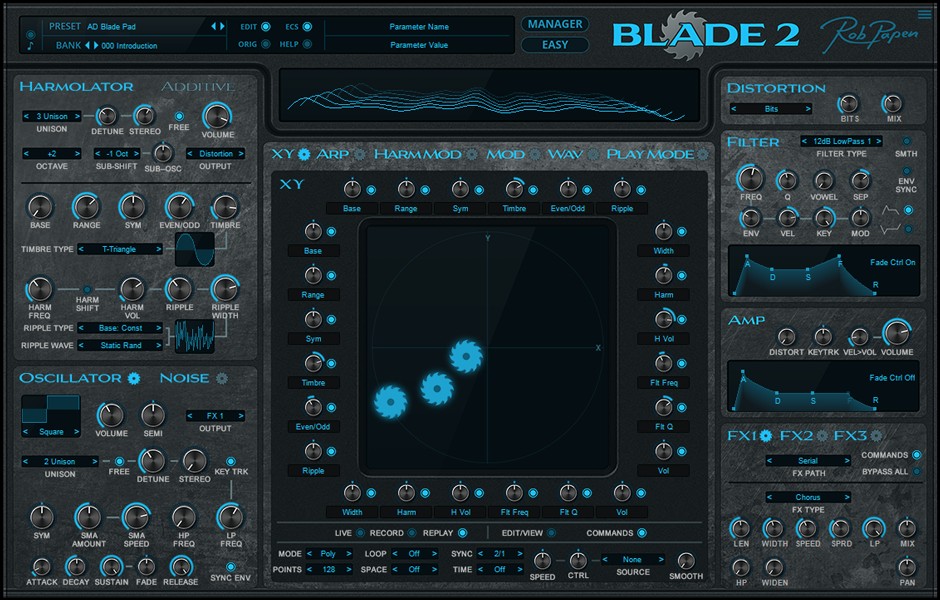 Blade 2 GUI Screen