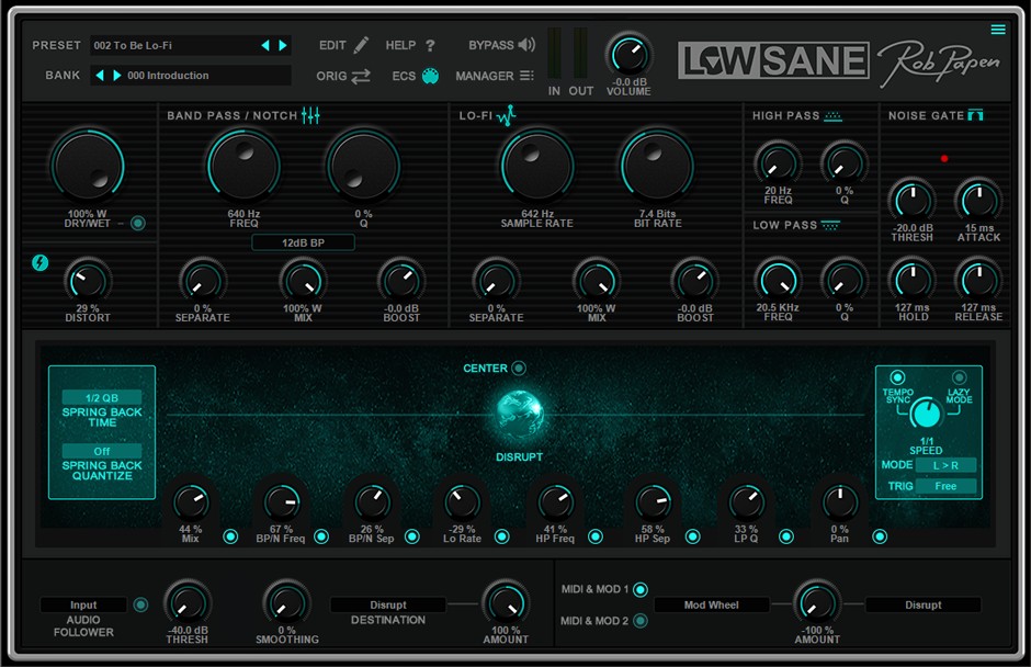 LowSane GUI