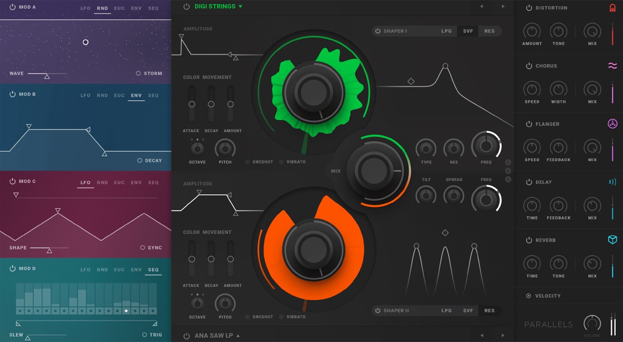 Parallels GUI Screen